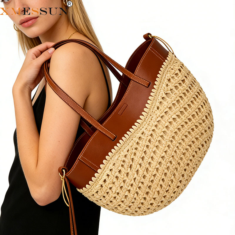 Women Bags Jw Pei - XMESSUN Women New Straw Woven Tote