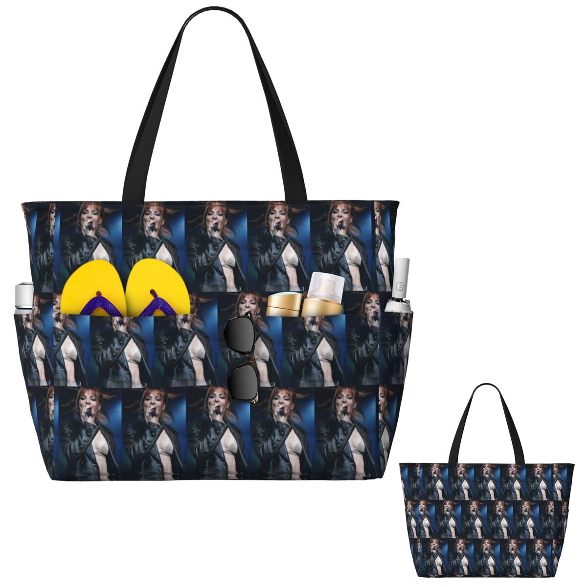 Mylene Farmer Beach Tote Bag S - Women Bags Farmers recension och pris