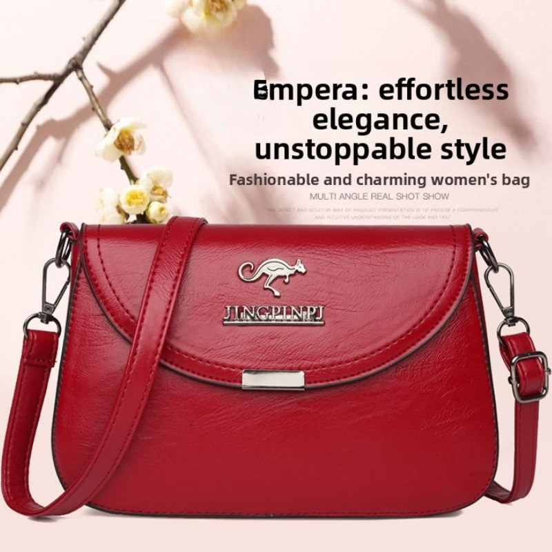 Soft Faux Leather Crossbody Ba - Women'S Kangaroo Bags recension och pris