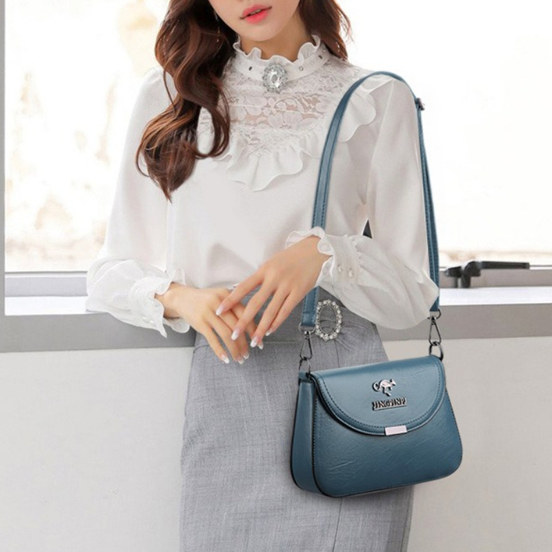 Soft Faux Leather Crossbody Ba - Women'S Kangaroo Bags recension och pris