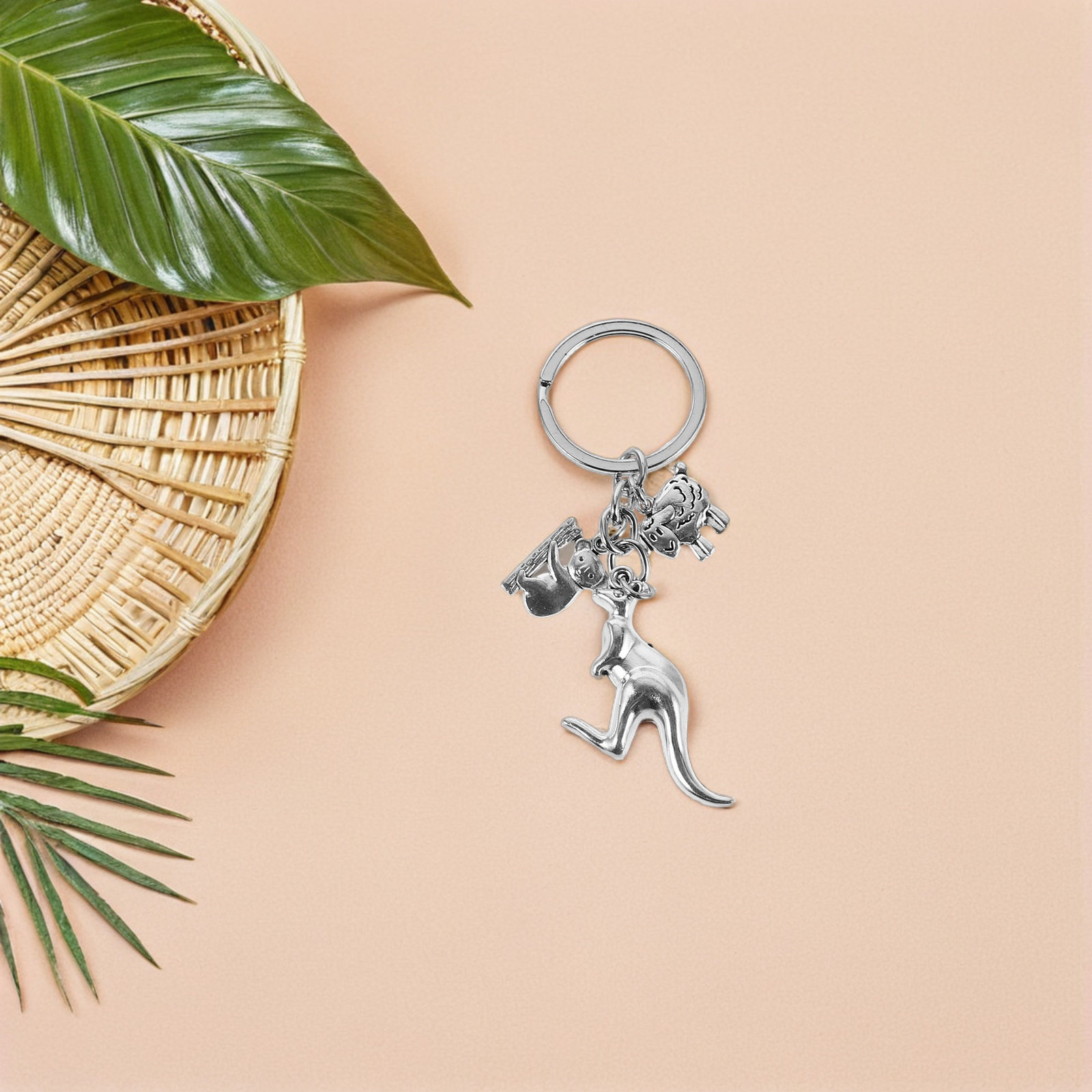 8Pcs Animal Keychains for Wome - Women'S Kangaroo Bags recension och pris