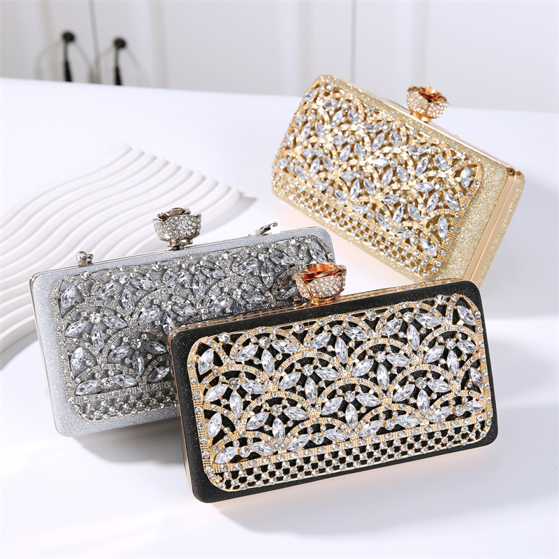 Luxury Diamond Metal Frame Eve - Women Bags In Dubai recension och pris
