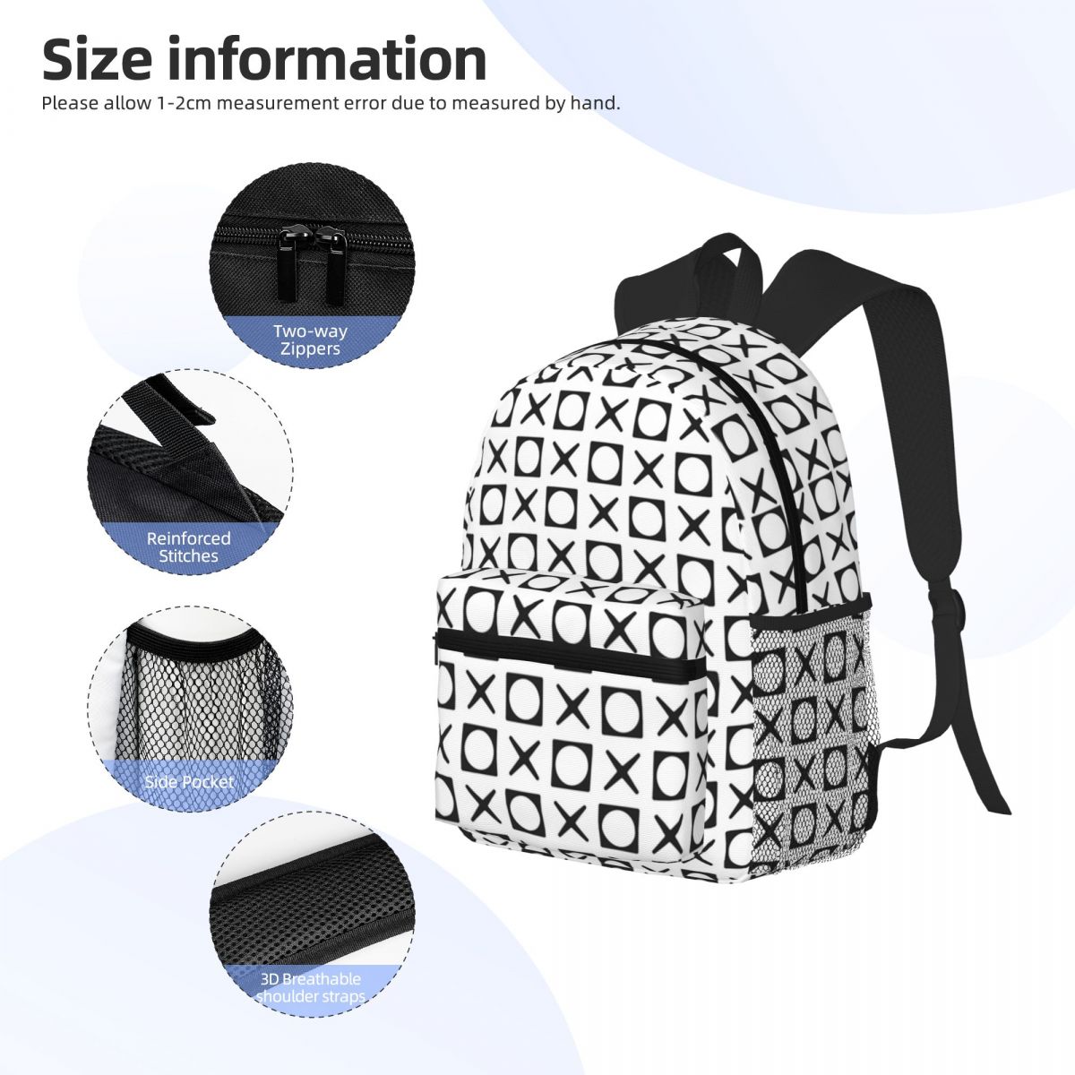 XOXO Pattern Student Backpack  - Women'S Xoxo Bags recension och pris