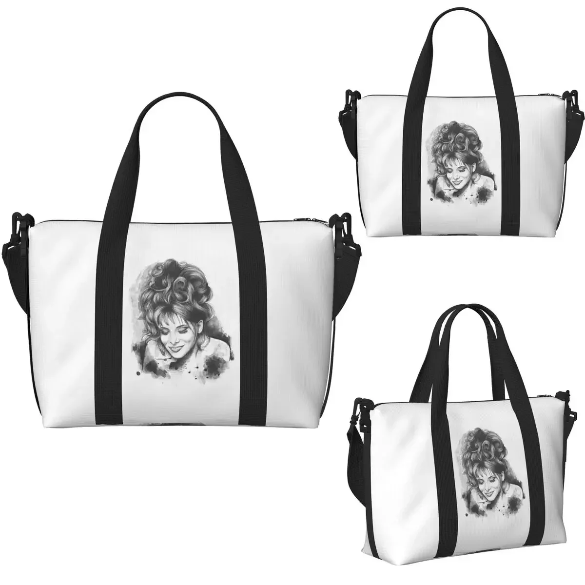 Mylene Farmer Cartoon French S - Women Bags Farmers recension och pris
