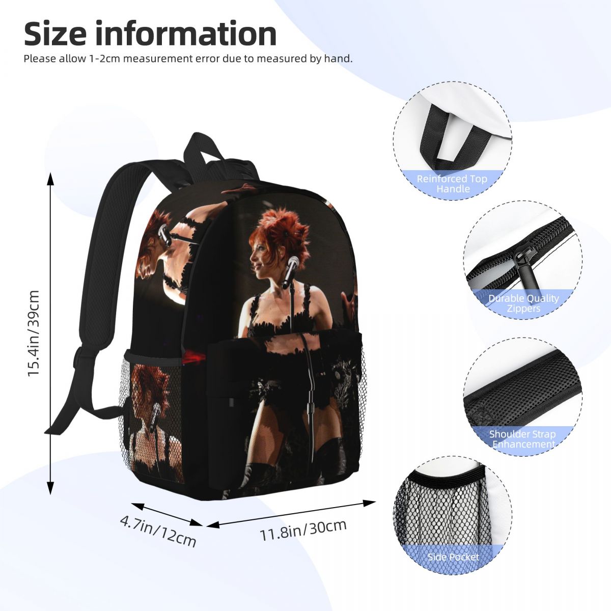 Mylene Farmer Backpack Student - Women Bags Farmers recension och pris