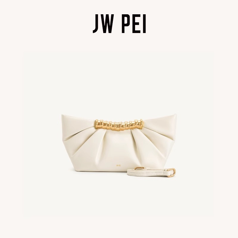 JW PEI Leia Pleated Clutch Met - Women Bags Jw Pei recension och pris