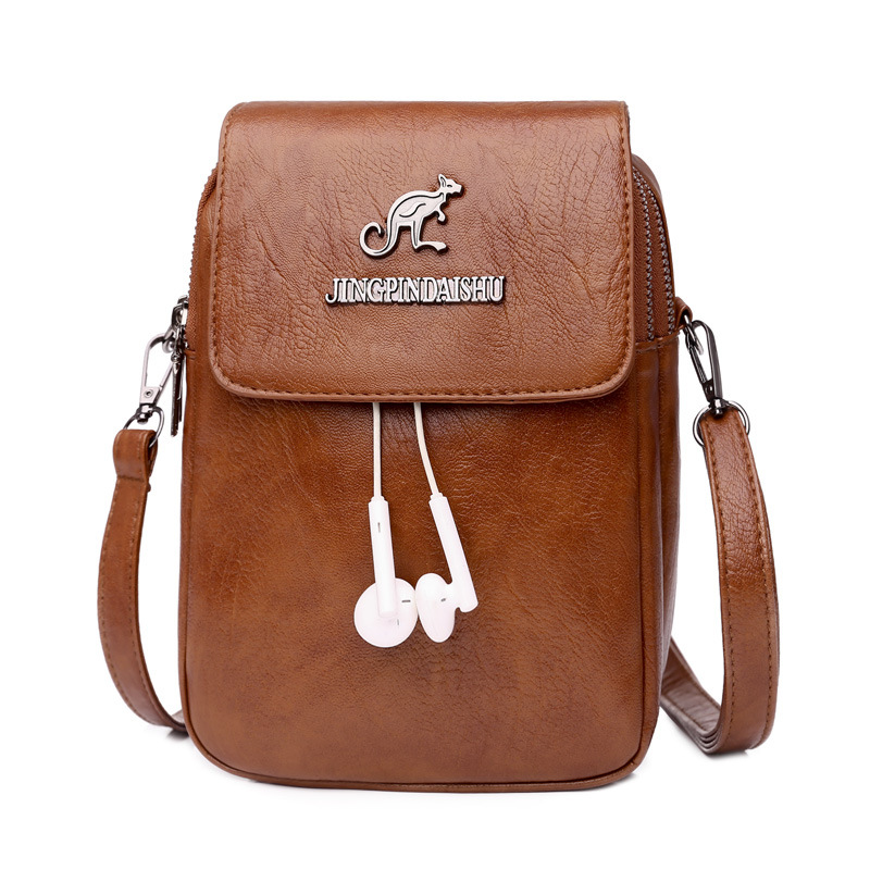 Vintage Woman Faux Leather Pho - Women'S Kangaroo Bags recension och pris