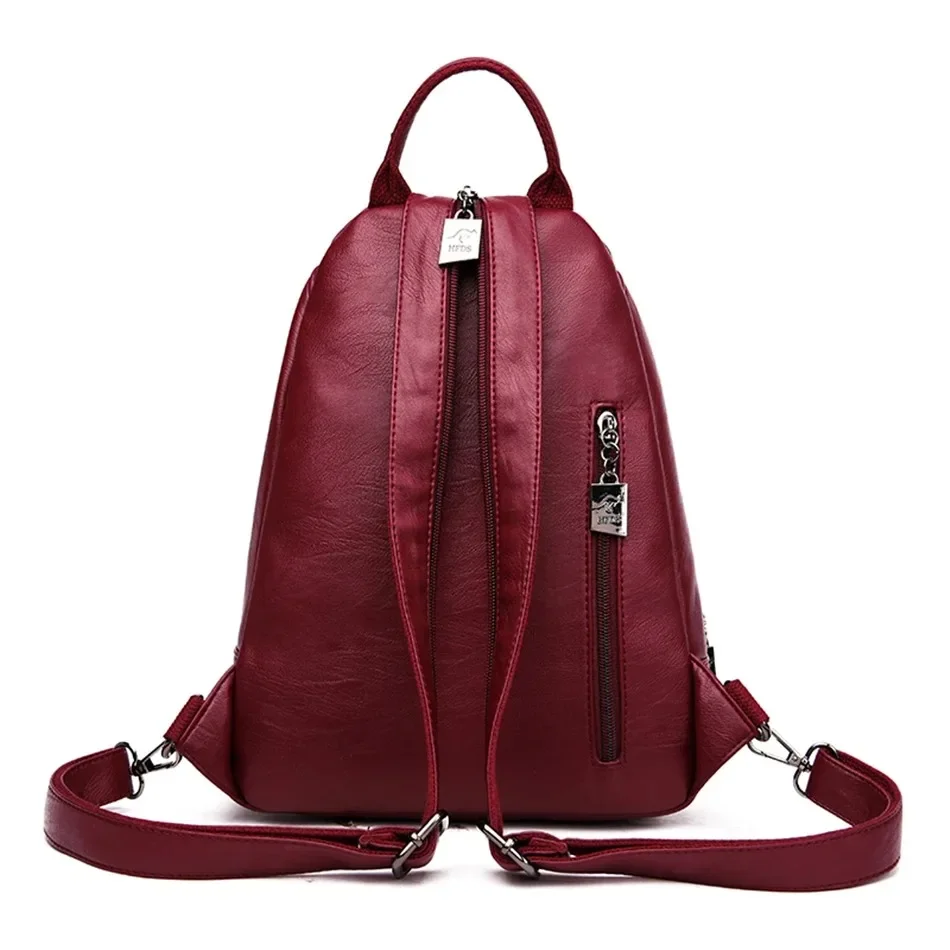 Multifunctional Women Leather  - Women'S Kangaroo Bags recension och pris