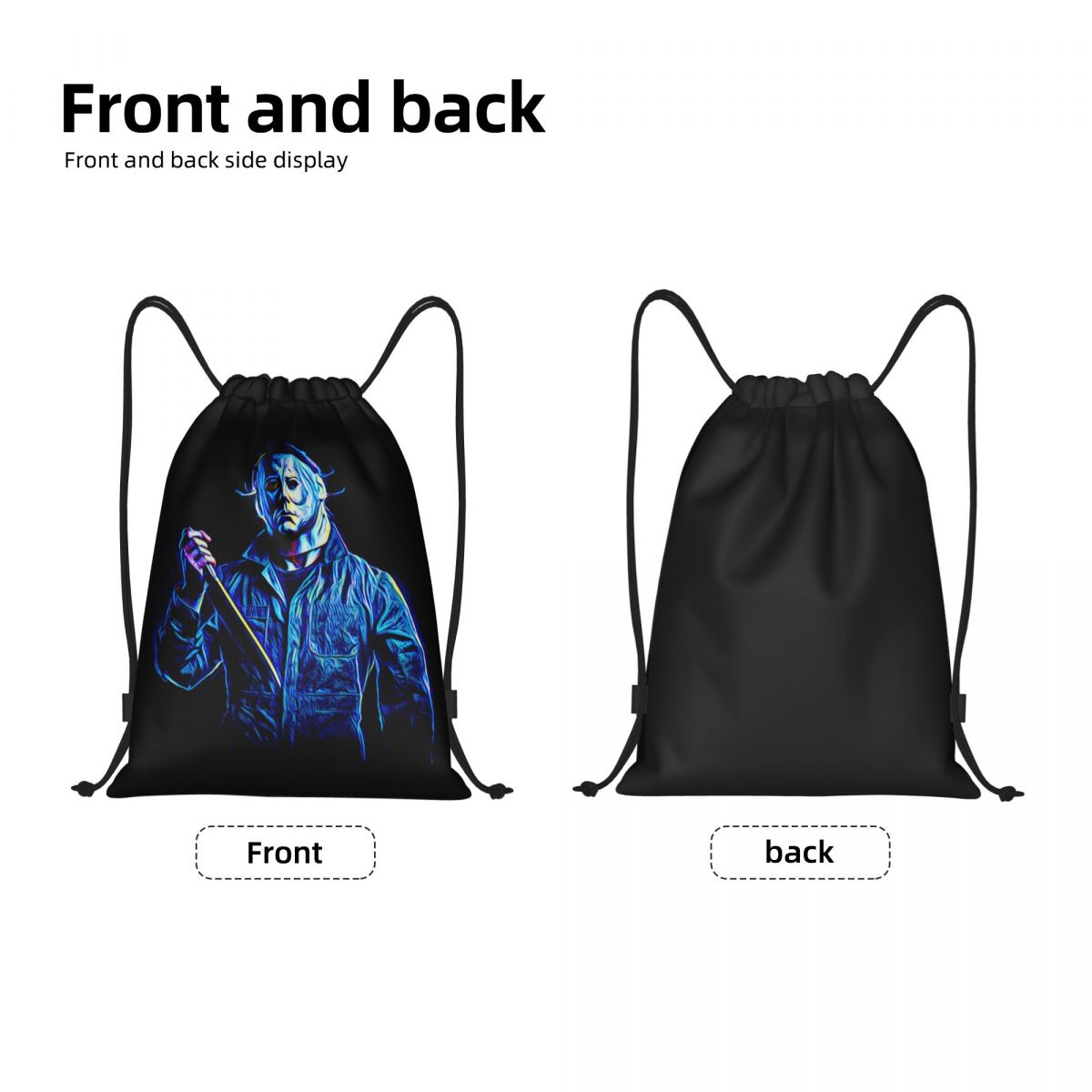 Custom Michael Myers Drawstrin - Women Bags Myer recension och pris