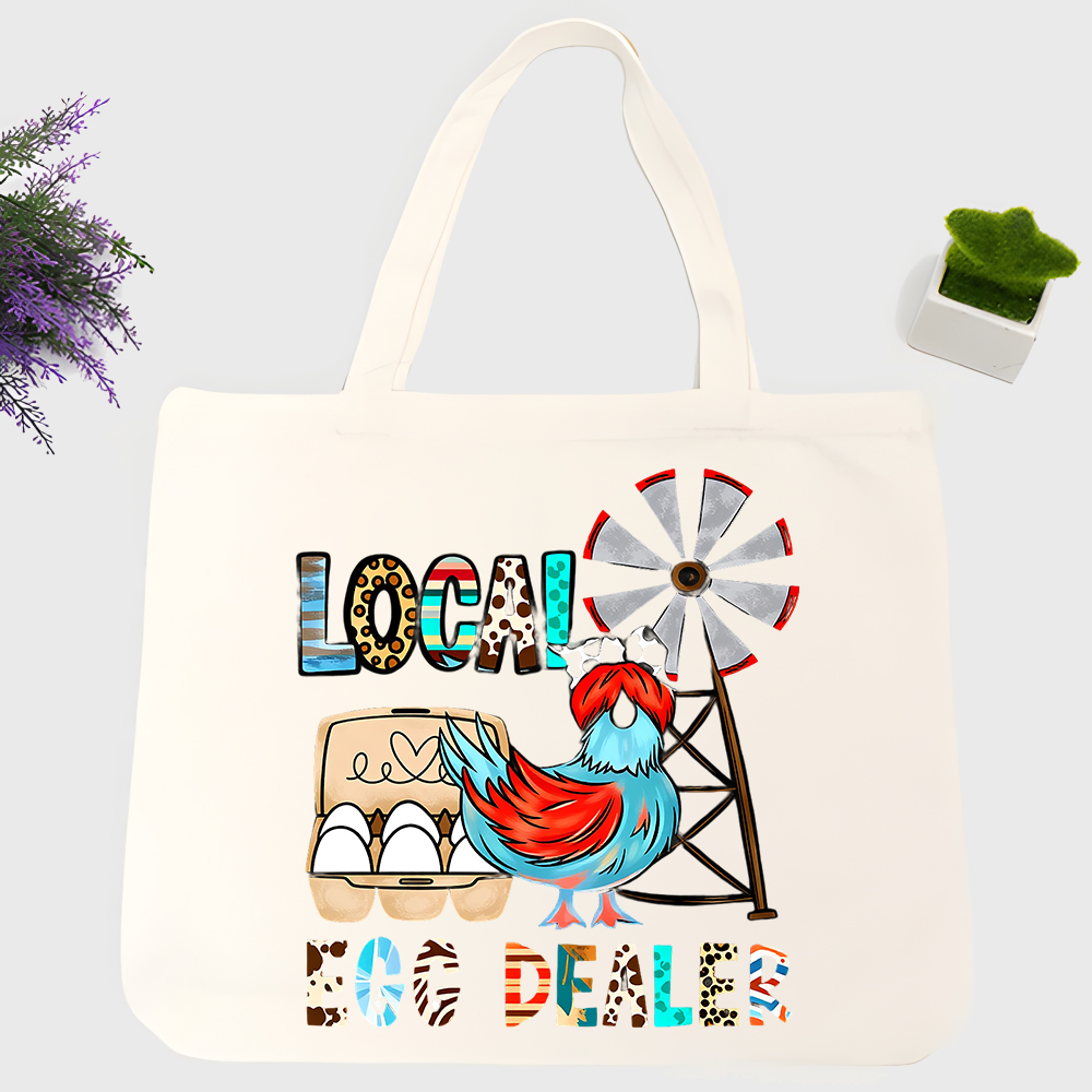 chicken and windmill graphic c - Women Bags Farmers recension och pris