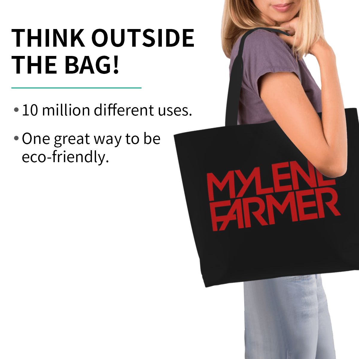 Mylene Farmer Jeanne Shopping  - Women Bags Farmers recension och pris