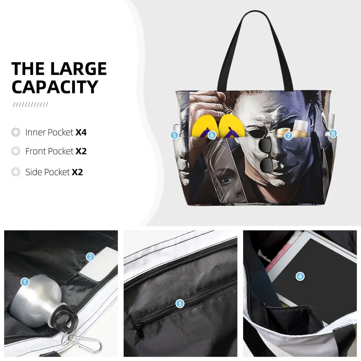 Michael Myers Beach Tote Bag S - Women Bags Myer recension och pris