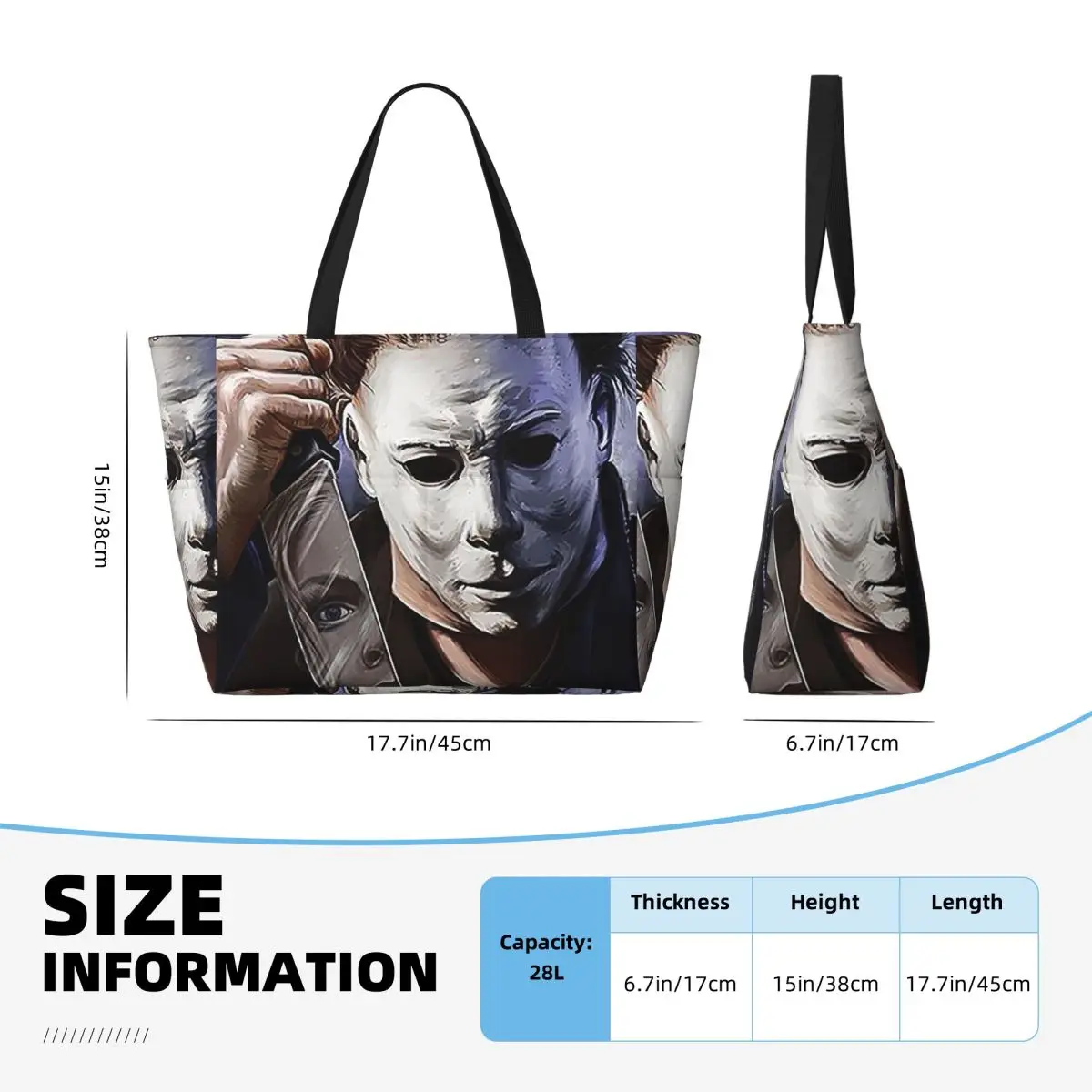 Michael Myers Beach Tote Bag S - Women Bags Myer recension och pris