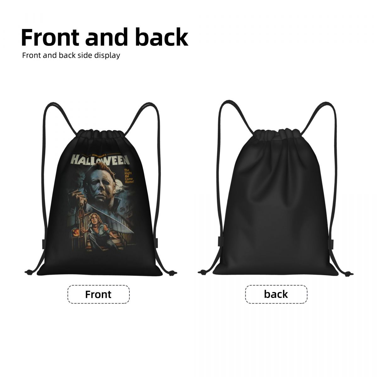 Halloween Michael Myers Drawst - Women Bags Myer recension och pris