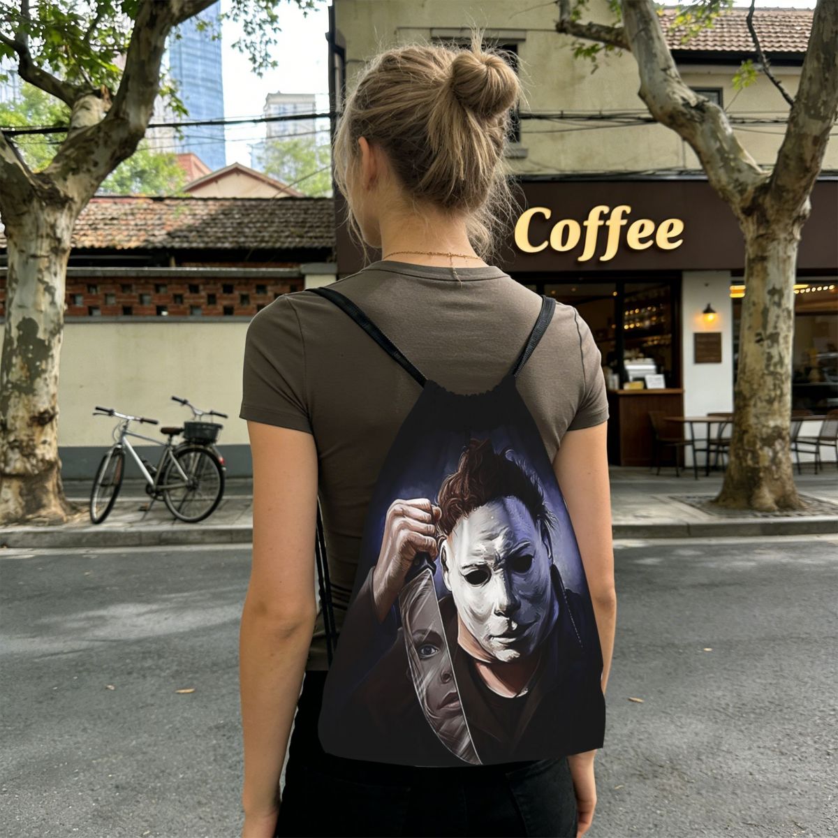 Michael Myers Drawstring Backp - Women Bags Myer recension och pris