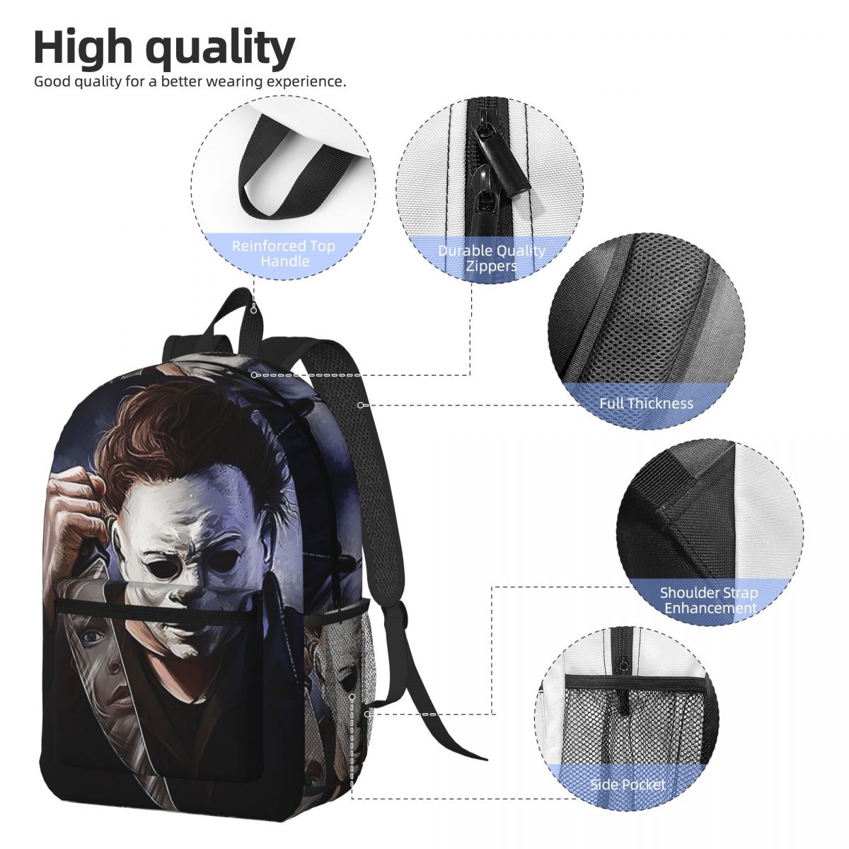 Michael Myers Backpack Boys Gi - Women Bags Myer recension och pris